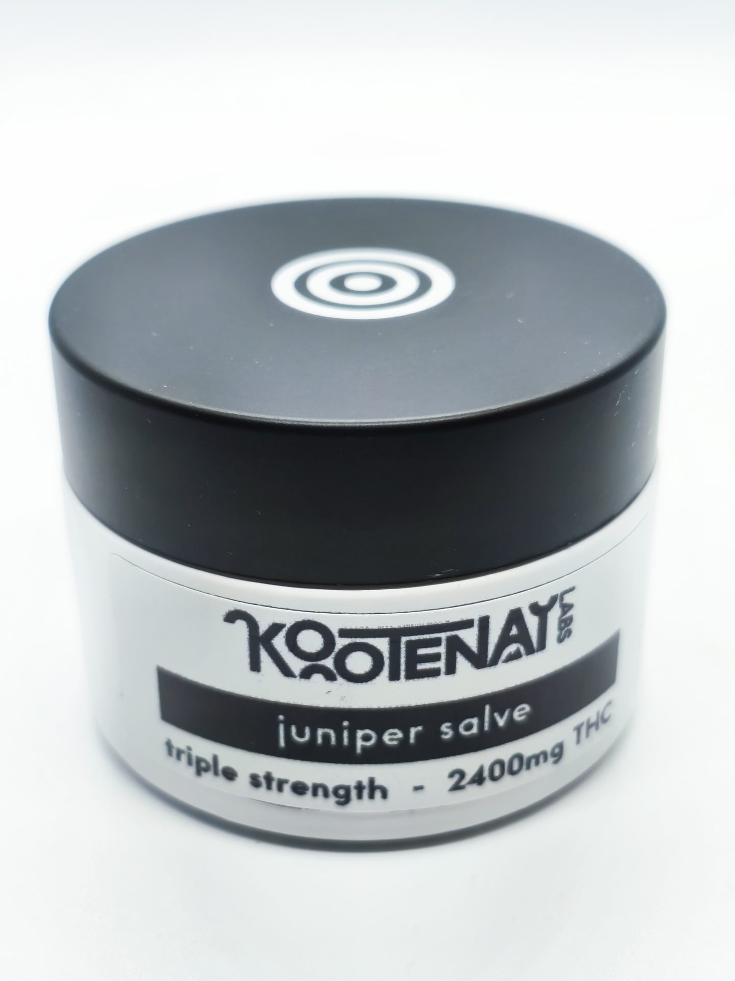 Kootenay Labs Juniper Salve Triple Strength 2400mg Kootenay Labs Juniper salve triple strength 2400mg THC jar